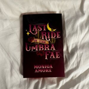 Last Ride of the Umbra Fae by Monica Amore Butterfly book Box